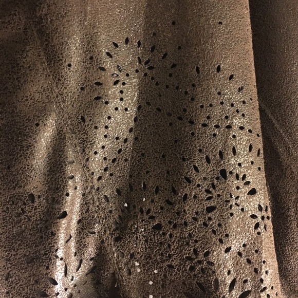 INC Brown HighLow Jacket - Picture 3 of 4